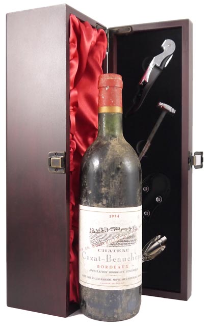 1974 Chateau Cazat Beauchene 1974 Bordeaux (Red wine)