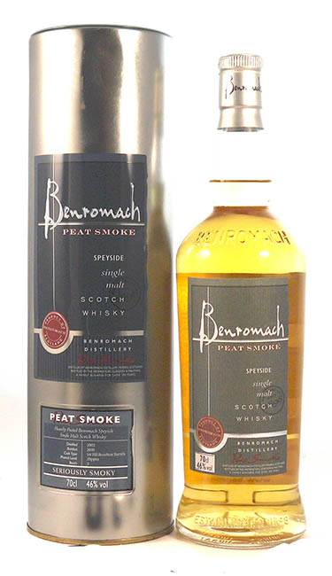 2002 Benromach Peat Smoke 8 Year Old Speyside Single Malt Scotch Whisky 2002