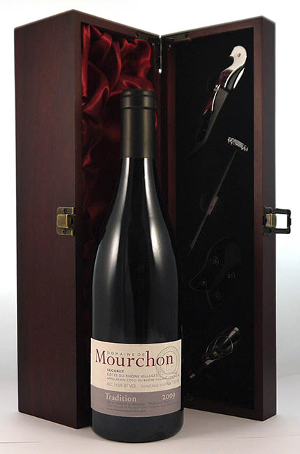 2009 Cotes du Rhone Villages Seguret Tradition 2009 Domaine de Mourchon  (Red wine)