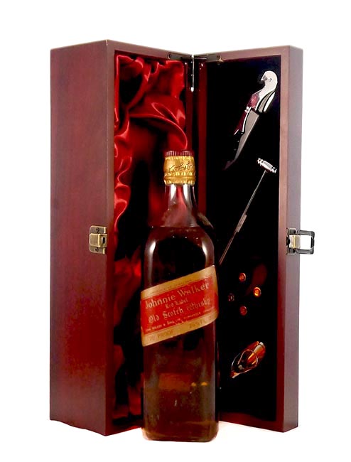 1960's Johnnie Walker Red Label Scotch  Whisky (1960s bottling) 