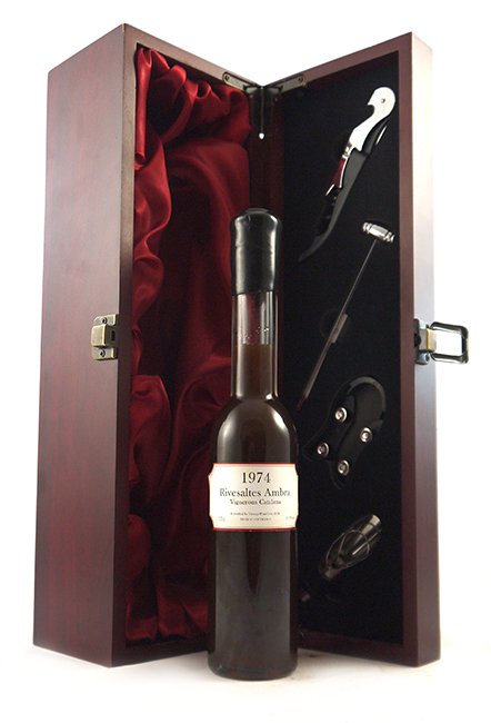 1974 Rivesaltes Ambra 1974 Vignerons Catalana (Sweet red wine) 20cl Decanted Selection