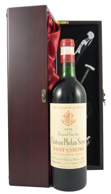 1976 Chateau Phelan Segur 1976 Saint Estephe Cru Bourgeois Superieur (Red wine)