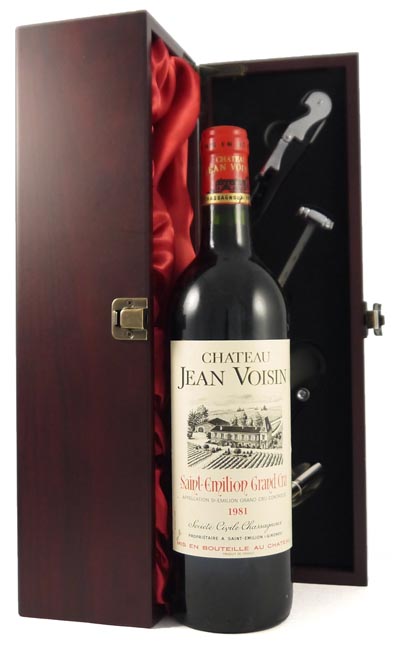 1981 Chateau Jean Voisin 1981 Saint Emilion Grand Cru (Red wine)