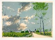 Chateau Vieux Chateau Certan Charles Mozley lithograph