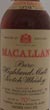 The Macallan Pure Highland Malt Scotch Whisky 1958