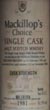 Millburn 23 year old Malt Whisky 1981