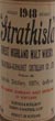 Strathisla - Glenlivet Finest Highland Malt Whisky 1948