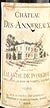 1986 Chateau Des Annereaux 1986 Pomerol (Red wine)