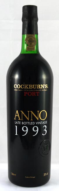 1993 Cockburn's Late Bottled Vintage Port 1993 