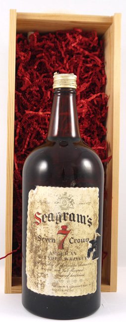 1970's Seagram's 7 Crown Whisky 1970s (175cl)