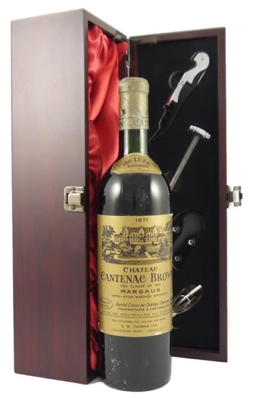1971 Chateau Cantenac Brown 1971 Margaux Cru Classe
