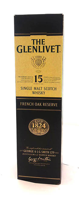 The Glenlivet 15 year old French Oak Reserve Malt Whisky