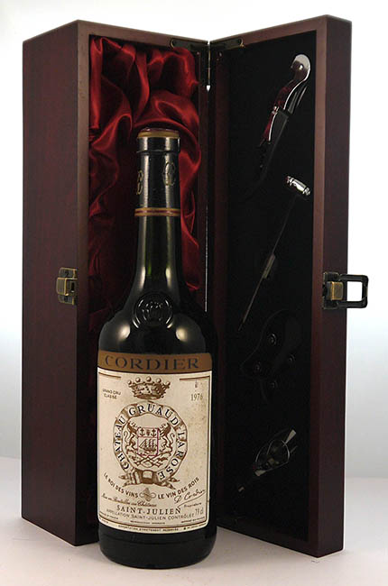 1976 Chateau Gruaud Larose 1976 2eme Grand Cru Classe St Julien  (Red wine)