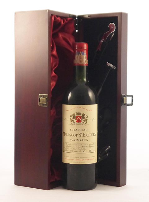 1974 Chateau Malescot St Exupery 1974 Grand Cru Classe Margaux (Red wine)