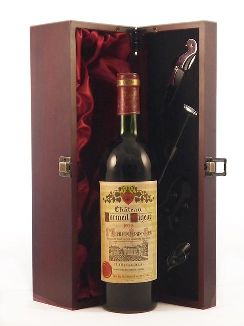 1975 Chateau Cormeil Figeac 1975 Saint Emilion Grand Cru