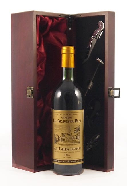 1975 Chateau Les Graves Du Bert 1975 Saint Emilion Grand Cru (Red wine)