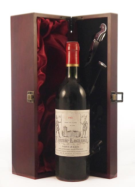1981 Chateau Lagrange 1981 Saint Julien (Red wine)