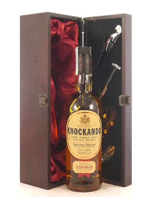 1986 Knockando 12 year old  Single Malt Scotch Whisky 1986