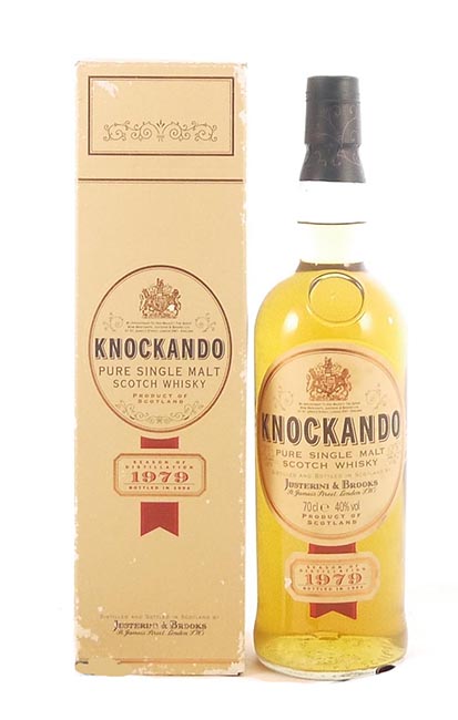 1979 Knockando 15 year old Speyside Single Malt Scotch Whisky 1979 (Original Box)