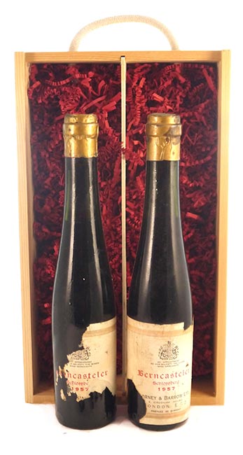 1957 Berncasteler Schlossberg 1957 Corney & Barrow (White wine) 2x 35cls