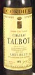 1973 Chateau Talbot 1973 Grand Cru Classe St Julien (Red wine)