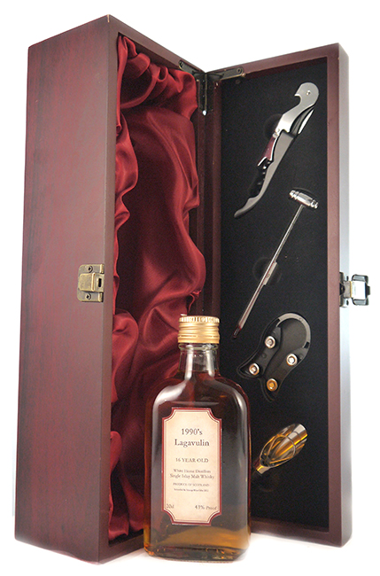 1990's Lagavulin 16 Year Old White Horse Distillers Single Islay Malt Whisky  (Decanted Selection) 20cls