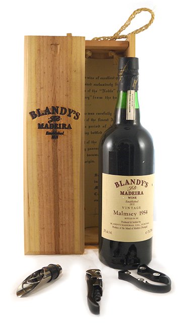 1954 Blandy's Malmsey Madeira 1954 (Original box)