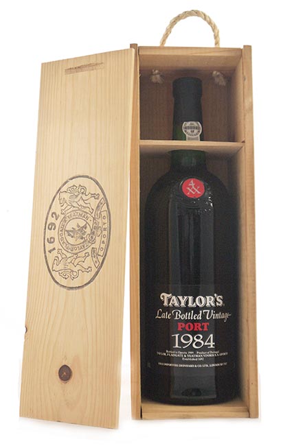 1984 Taylor's Late bottled Vintage Port 1984 MAGNUM (Original box)