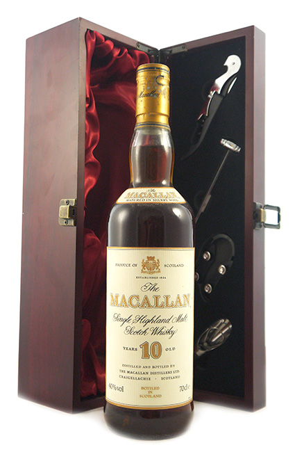 1990's Macallan 10 Year Old Single Highland Malt Whisky 1990's Bottliing