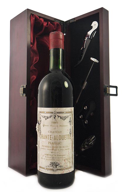 1985 Chateau Chante Alouette 1985 Bordeaux  (Red wine)