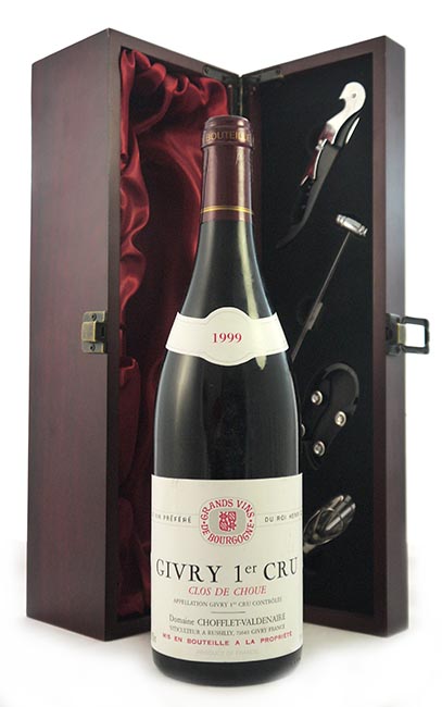 1999 Givry 1er Cru  'Clos de Choue' 1999 Domaine Chofflet-Valdenaire (Red wine)