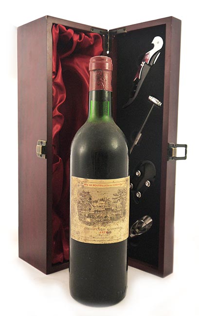 1978 Chateau Lafite Rothschild 1978 1er Grand Cru Classe Paulliac (Red wine)