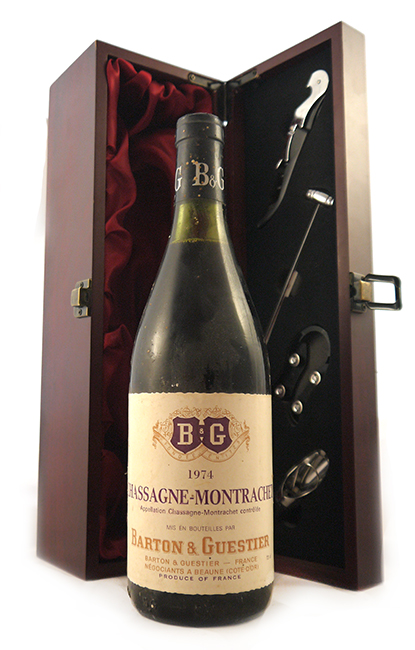1974 Chassagne Montrachet 1974 Barton & Guestier (Red wine)