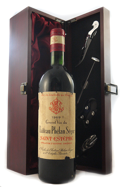 1969 Chateau Phelan Segur 1969 Saint Estephe Cru Bourgeois Superieur (Red wine)