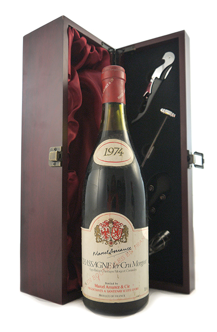 1974 Chassagne Montrachet 1er Cru Morgeot 1974 Marcel Amance (Red wine)