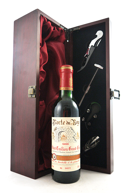 1988 Porte du Roy 1988 Saint Emilion Grand Cru (Red wine) 1/2 bottle