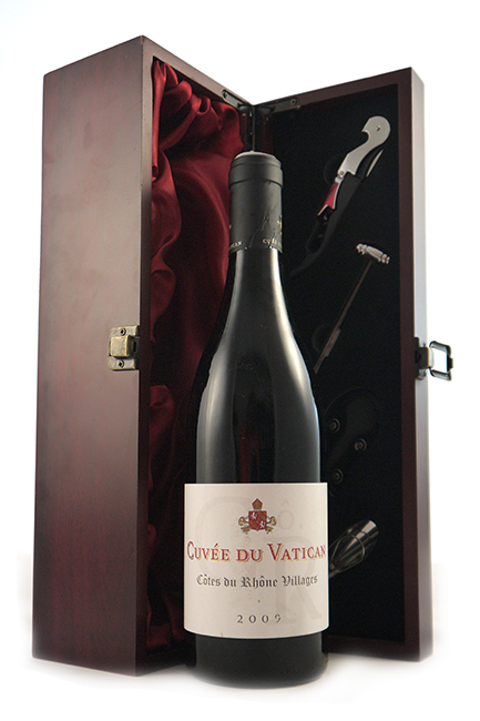 2009 Cotes du Rhone Villages 2009 Cuvee Du Vatican (Red wine)