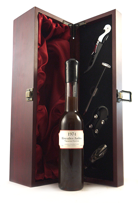 1974 Rivesaltes Ambra 1974 Vignerons Catalana (Sweet red wine) 20cl Decanted Selection