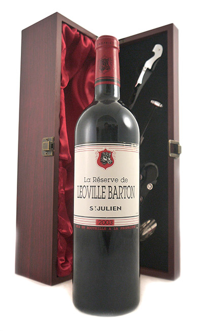 2003 Chateau La Reserve de Leoville Barton 2003 Grand Cru Classe St Julien (Red wine)