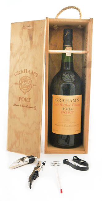 1984 Grahams Late Bottled Vintage Port 1984 MAGNUM (Original box)