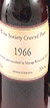1966 Wine Society Crusted Port 1966 (Decanted Selection) 10cls