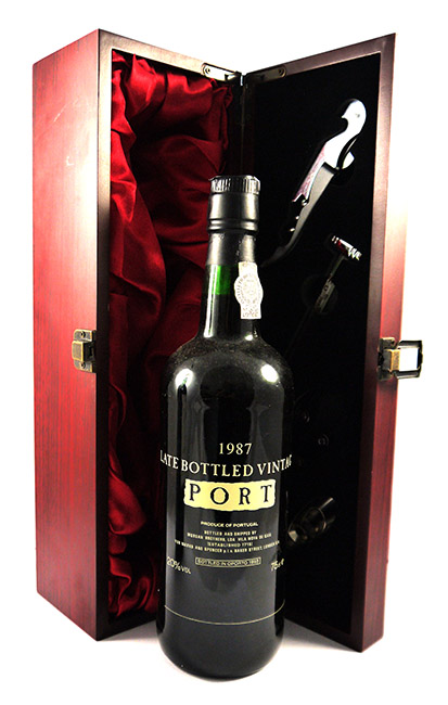 1987 Morgan Bros Late Bottled Vintage Port 1987 (M&S bottling)