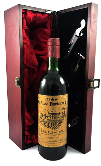 1976 Chateau St. Georges 1976 Saint Emilion (Red wine)