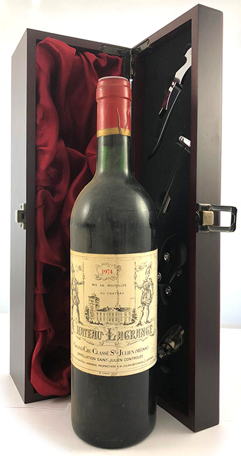 1974 Chateau Lagrange 1974 St Julien Grand Cru Classe (Red wine)