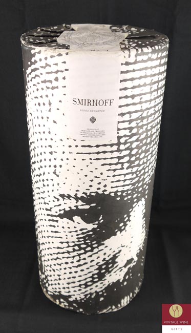 1980's Smirnoff Vodka Waterford Czar Alexander III crystal decanter