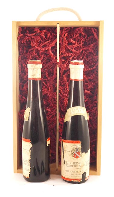 1957 Duerkheimer Forst Scheurebe Spaetlese 1957 Hellmers & Sohne (White wine) 2x 35cls