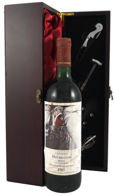1985 Chateau Hourbanon 1985 Paul Cartier Artist Series label (Red wine)