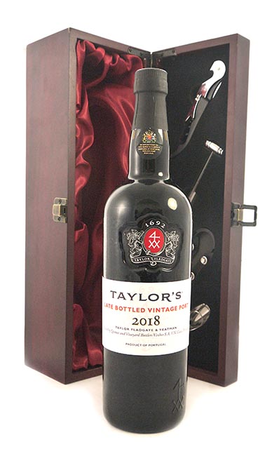 2018 Taylor Fladgate Late Bottled Vintage Port 2018 (Silk lined wooden gift box)