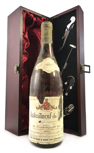 1977 Chateauneuf du Pape 1977 Chapoutier (White wine)