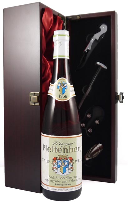 1966 Schlob Bockelheimer Kupfergrube und Felsenberg 1966 Reichsgraf Von Plettenberg (White wine)